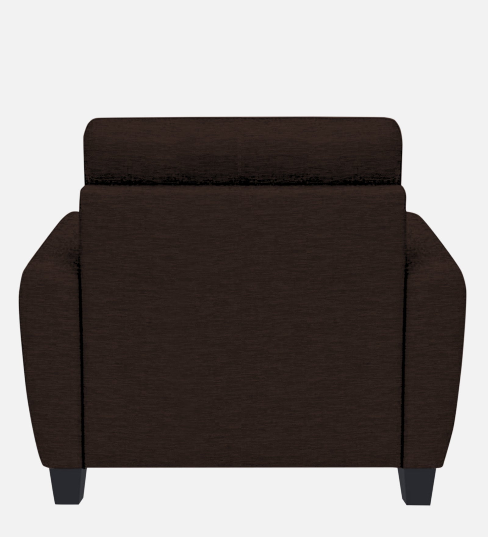Bakadi Fabric 1 Seater Sofa In coffee brown Colour - Febonic Living