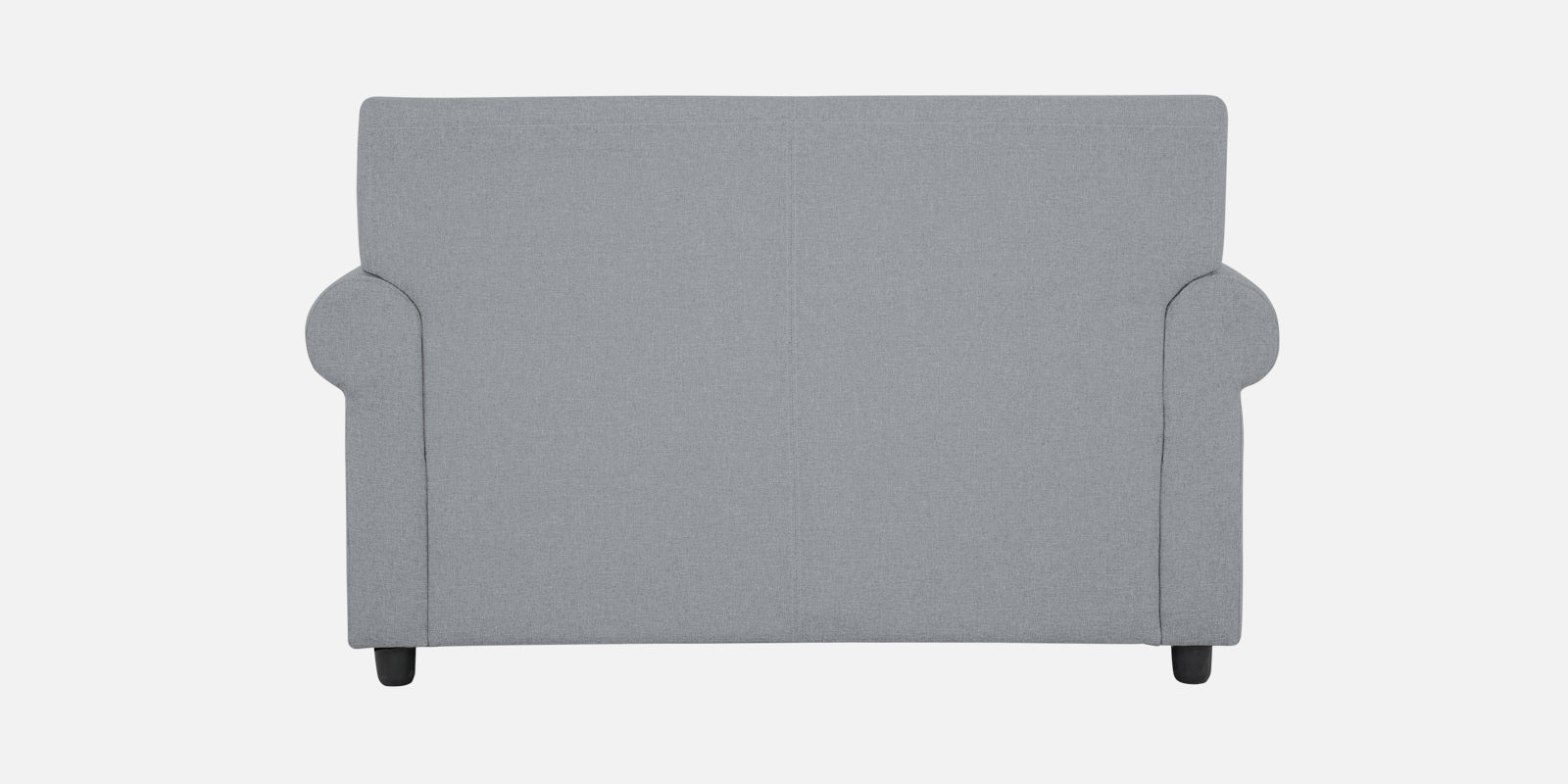 Ribby Fabric 2 Seater Sofa In Coin Grey Colour - Febonic Living