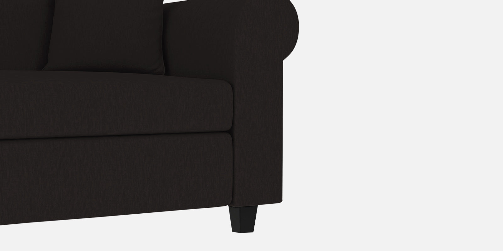 Derado Fabric 3 Seater Sofa In Cara Brown Colour - Febonic Living