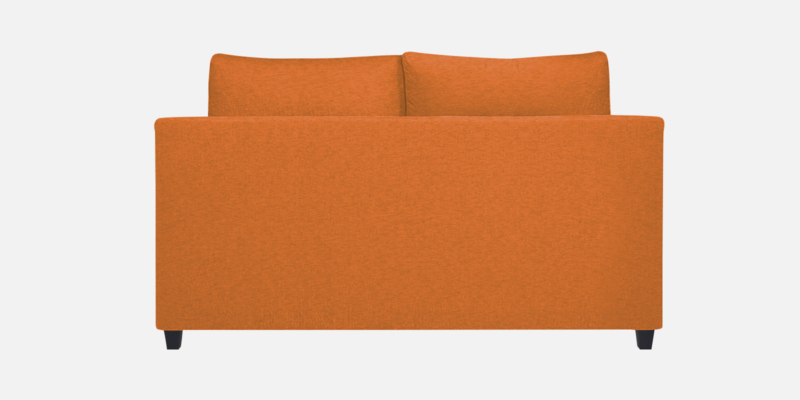 Nuska Fabric 2 Seater Sofa In Dark Orange Colour - Febonic Living