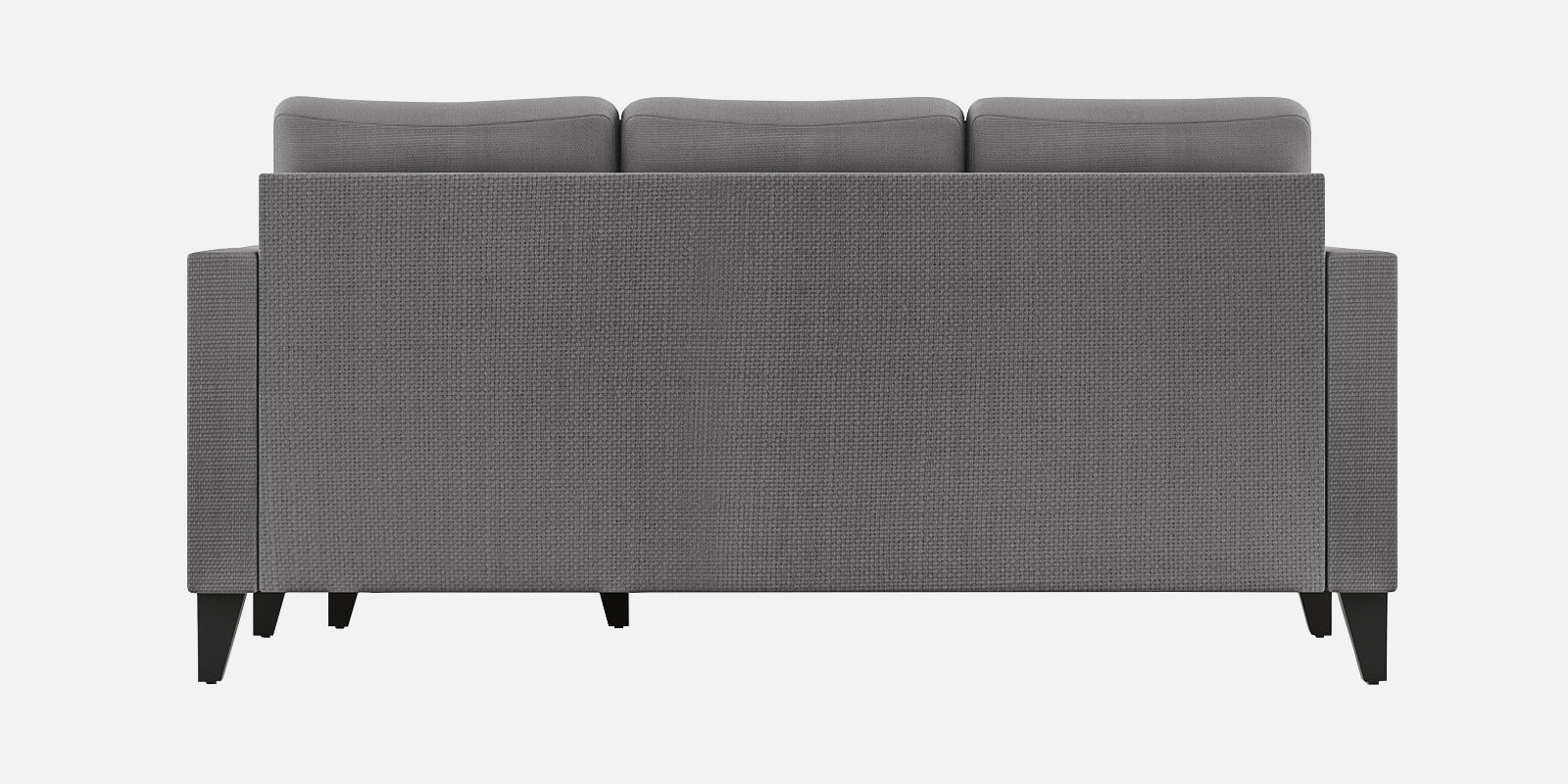 Nori Fabric LHS Sectional Sofa (2+Lounger) In Sudo Grey Colour - Febonic Living