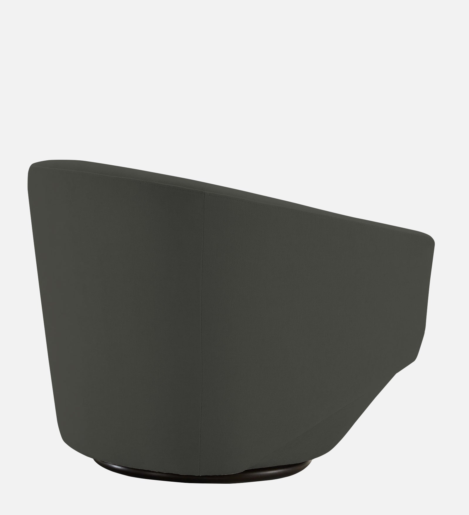 Haddie Velvet Swivel Chair In Hory Grey Colour - Febonic Living