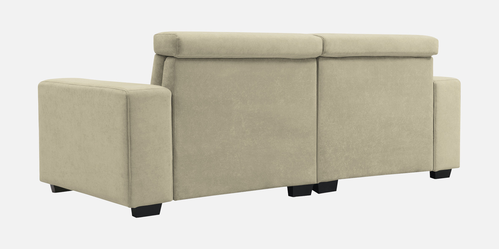 Hiro Fabric 2 Seater Sofa In Carnival Beige Colour - Febonic Living
