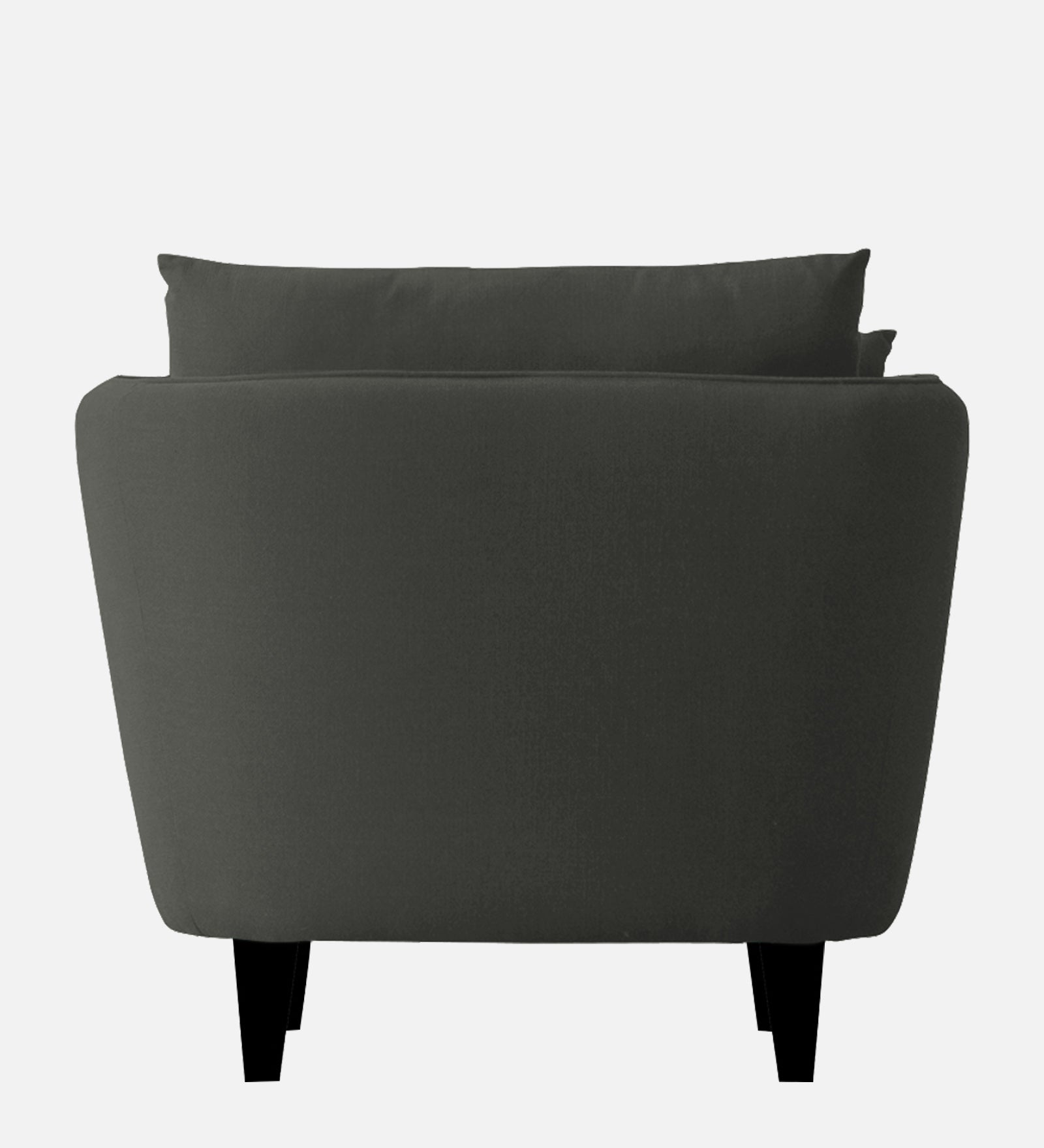Norway Velvet 1 Seater Sofa In Hory Grey Colour - Febonic Living