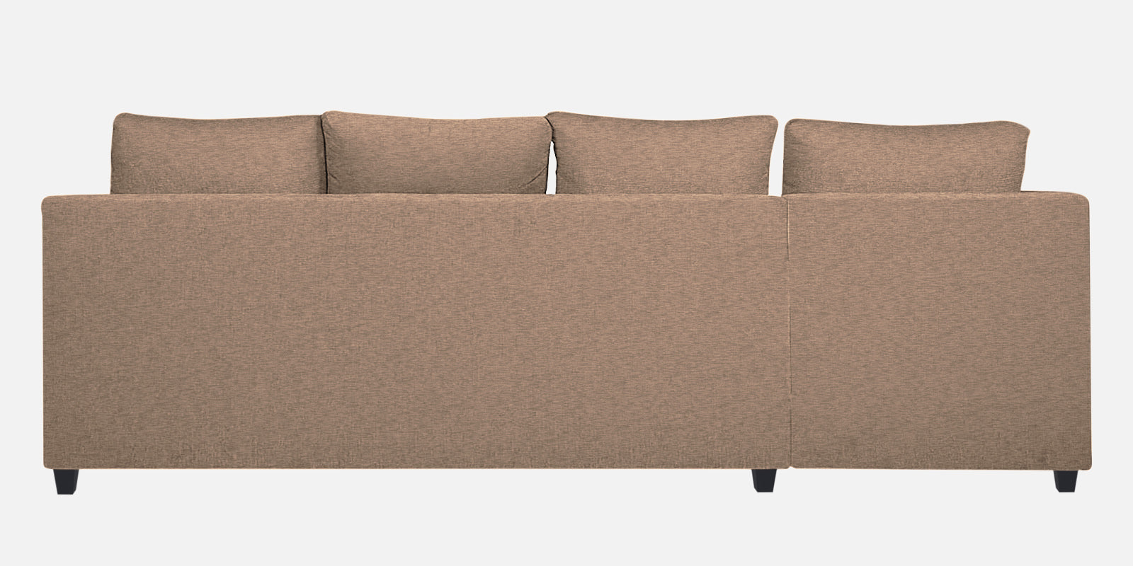 Nebula Fabric RHS Sectional Sofa (3+Lounger) In Cookie Beige Colour - Febonic Living