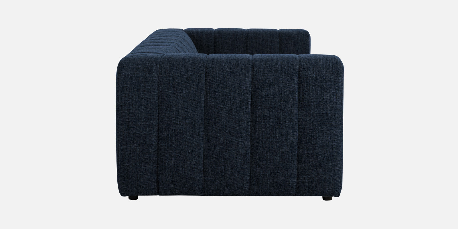 Lara Fabric 2 Seater Sofa In Denim Blue Colour - Febonic Living