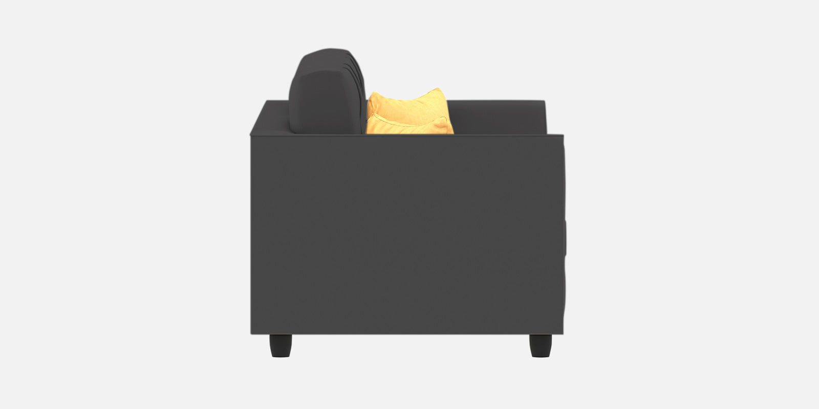Nestin Velvet 2 Seater Sofa In Davy Grey Colour - Febonic Living