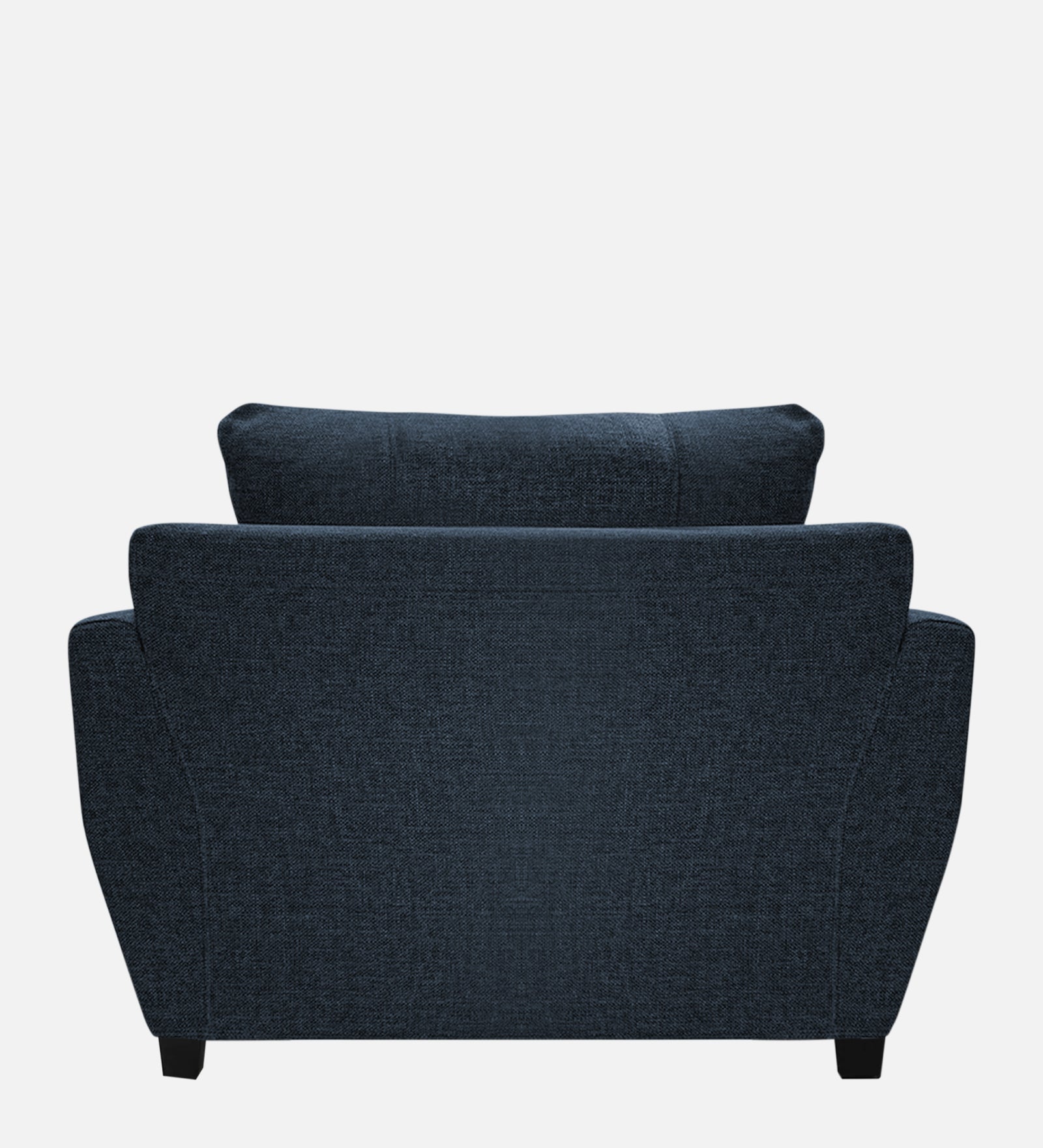 Mario Fabric 1 Seater Sofa In Denim Blue Colour - Febonic Living