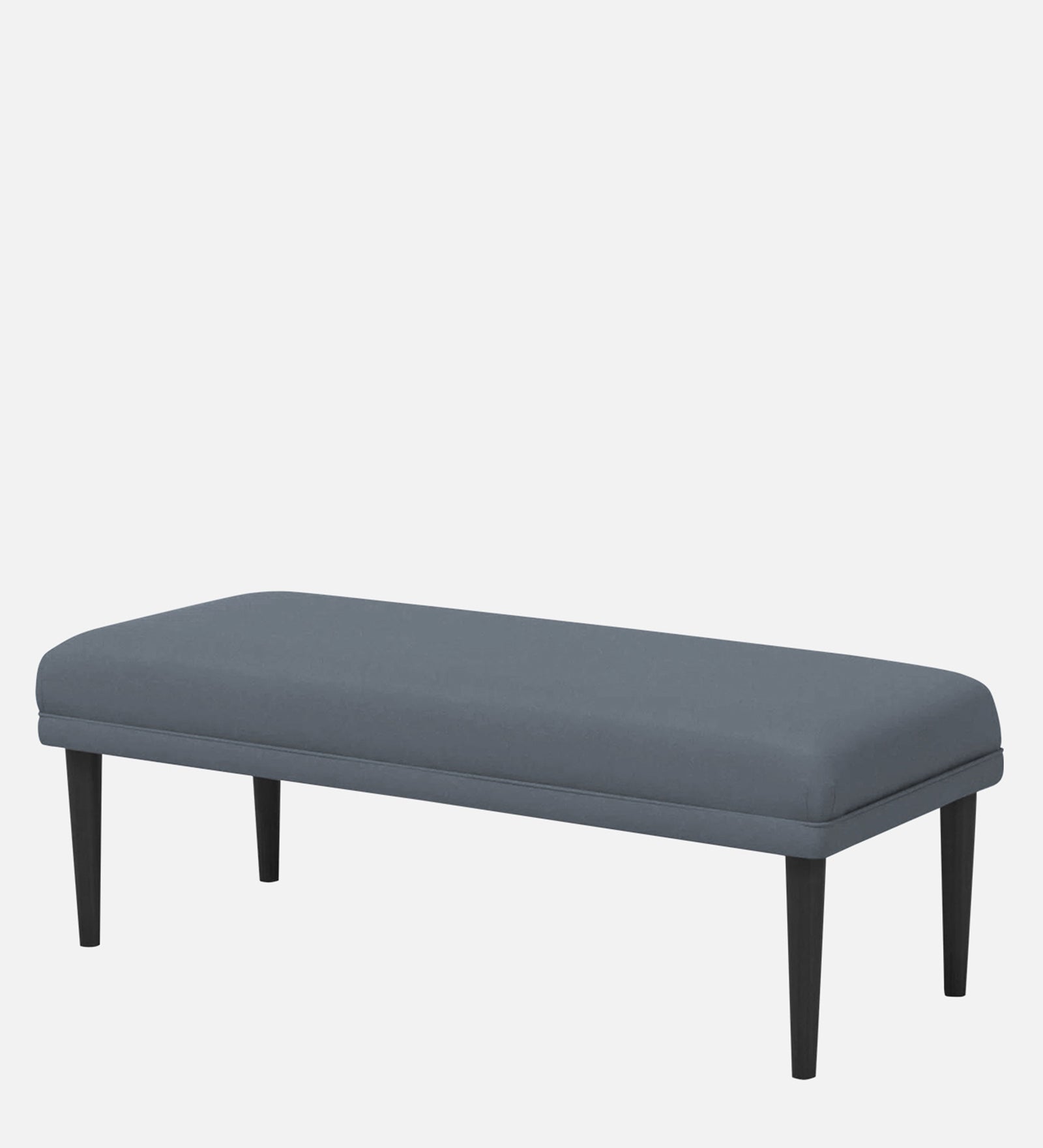 Summer Fabric Bench In Indigo Blue Colour - Febonic Living