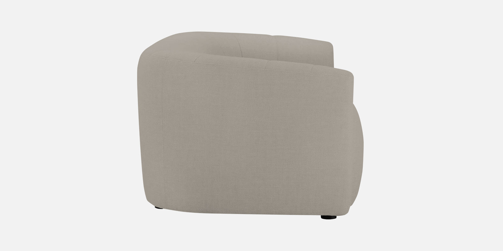 Mara Fabric 3 Seater Sofa In Ash Grey Colour - Febonic Living