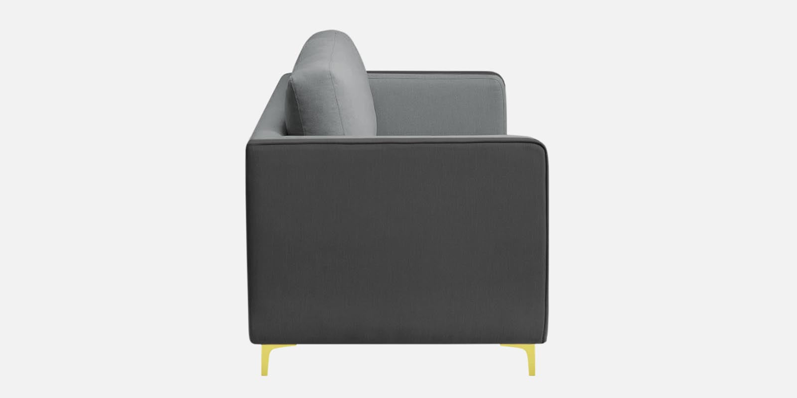 Visky Velvet 3 Seater Sofa in Pearl Grey-Hory Grey Colour
