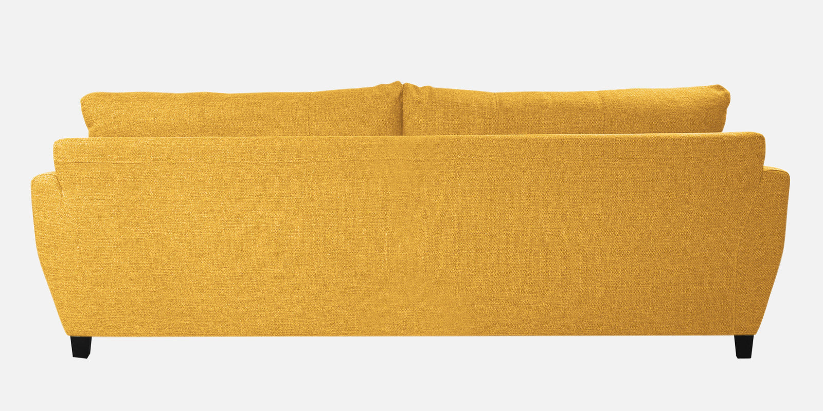 Mario Fabric 3 Seater Sofa In Bold Yellow Colour - Febonic Living