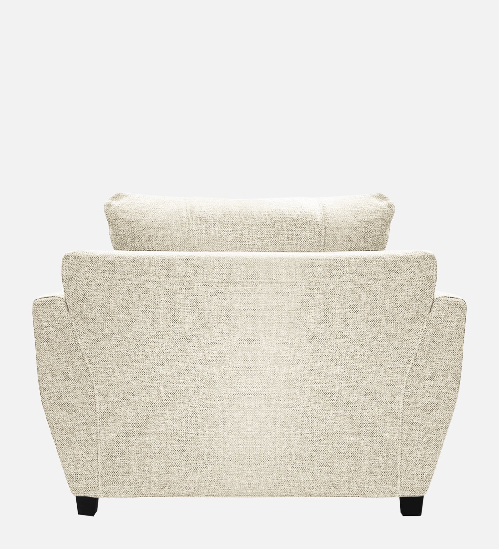Mario Fabric 1 Seater Sofa In Ivory Cream Colour - Febonic Living