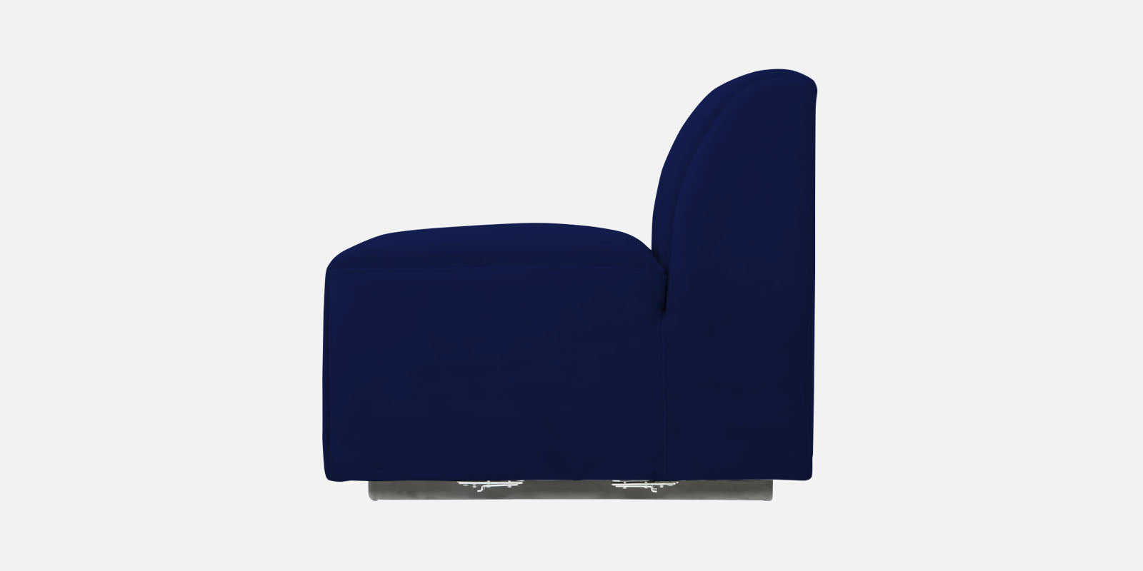 Bufa Velvet 3 Seater Sofa In Dark Blue Colour - Febonic Living