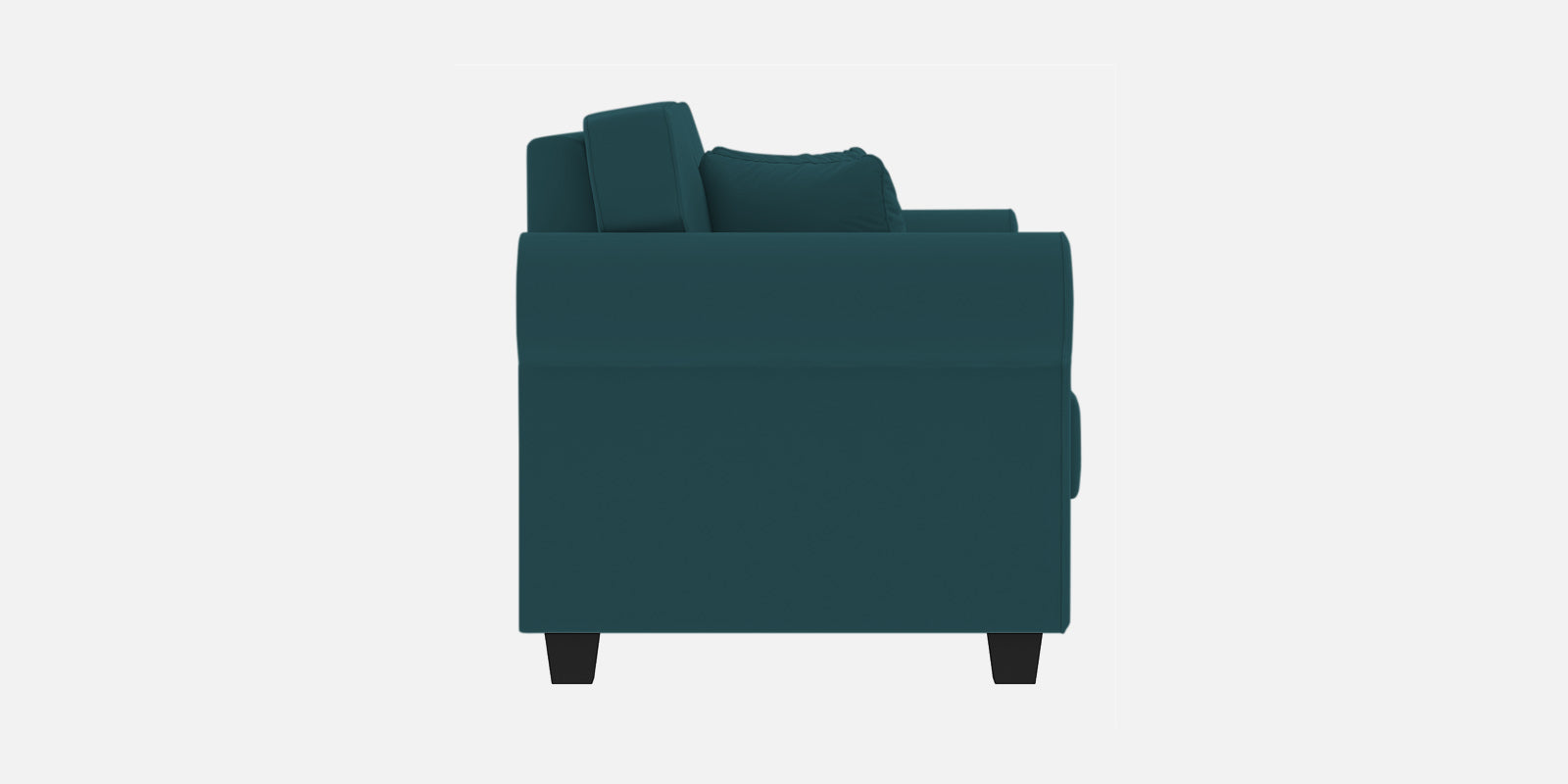 Numonk Velvet 3 Seater Sofa In Arabian Green Colour - Febonic Living