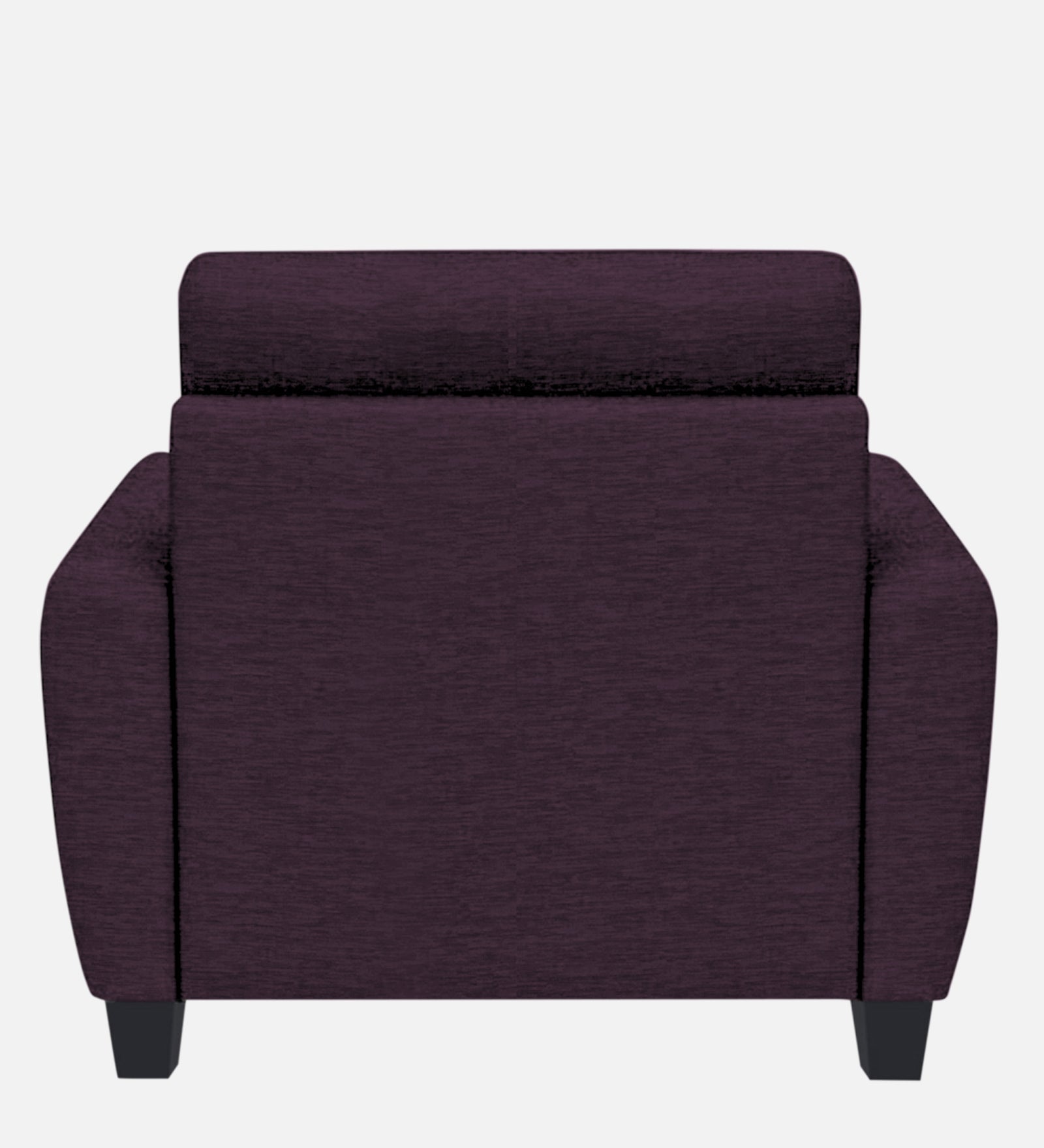 Bakadi Fabric 1 Seater Sofa In Greek Purple Colour - Febonic Living