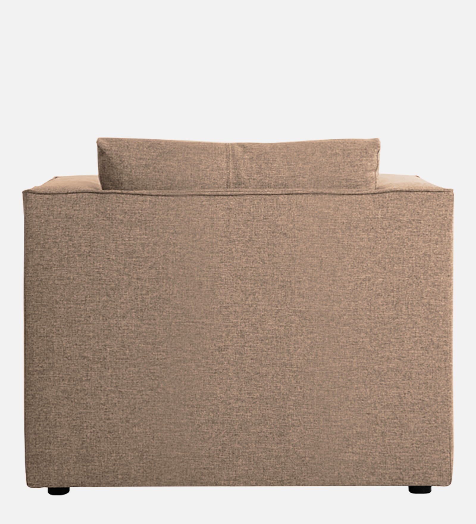 Kenia Fabric 1 Seater Foldable Sofa Cum Bed In Cookie Beige Colour - Febonic Living