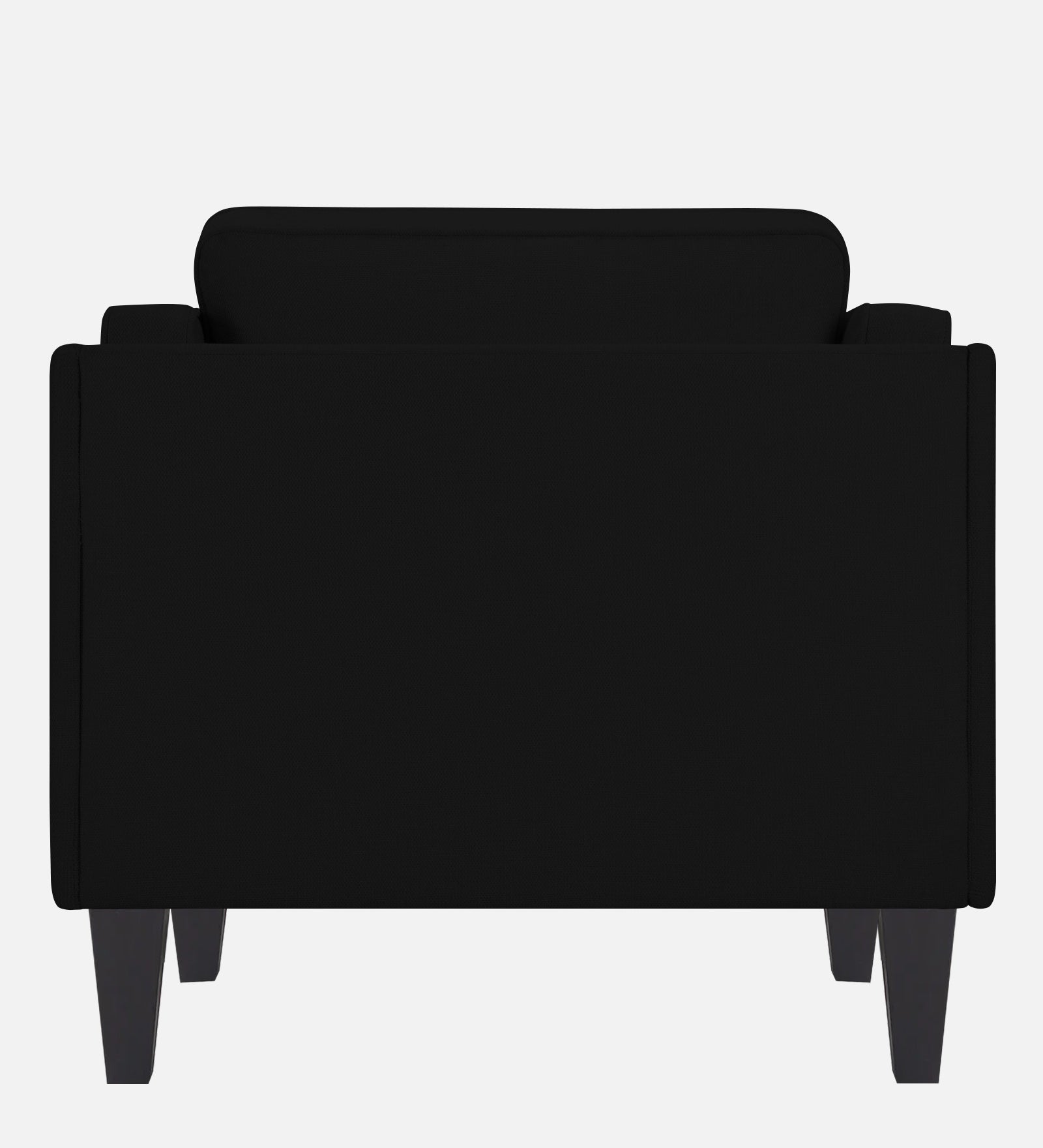 Siddy Fabric 1 Seater Sofa In Zed Black Colour - Febonic Living