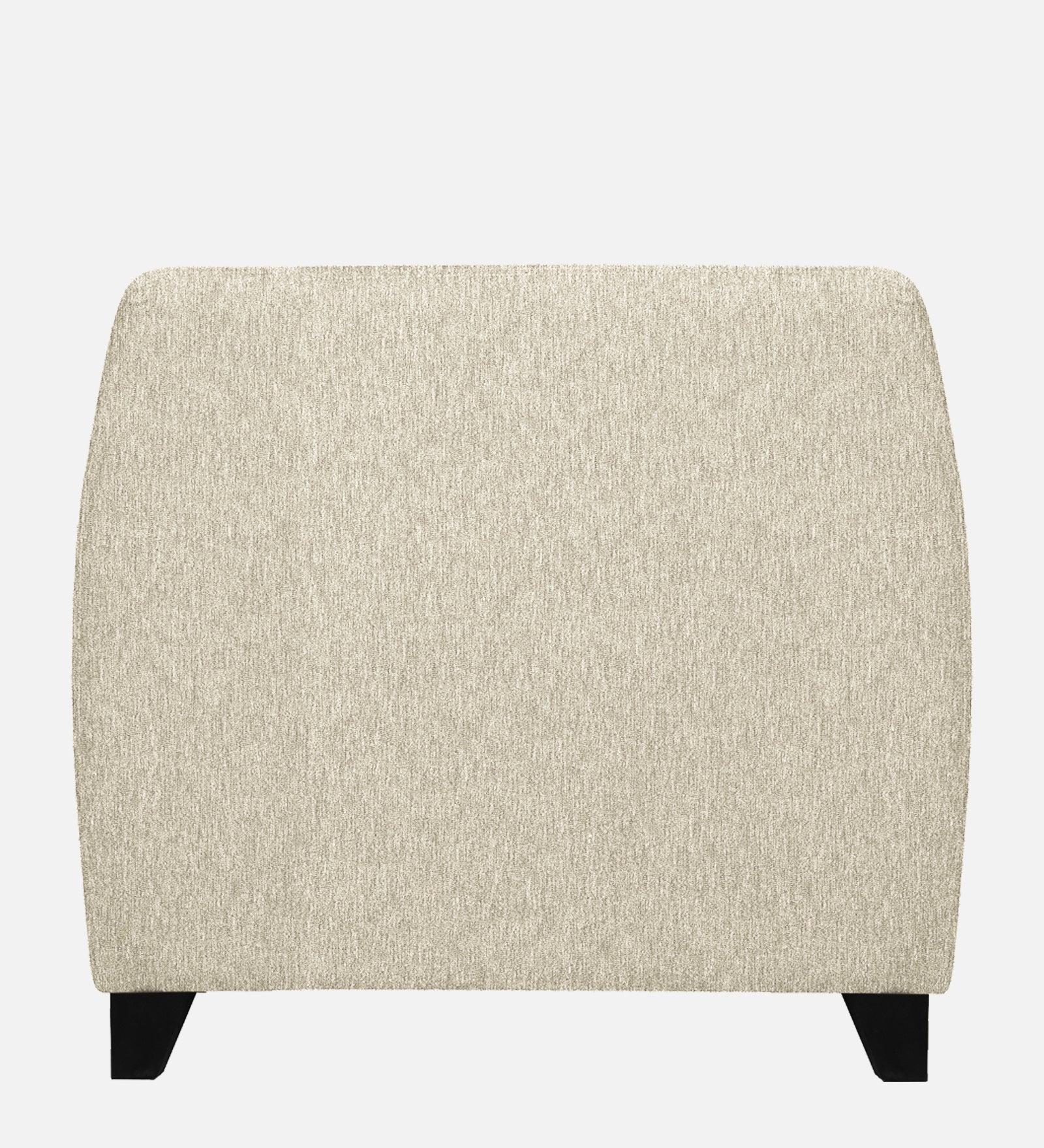 Melaan Fabric 1 Seater Sofa In Ivory cream Colour - Febonic Living