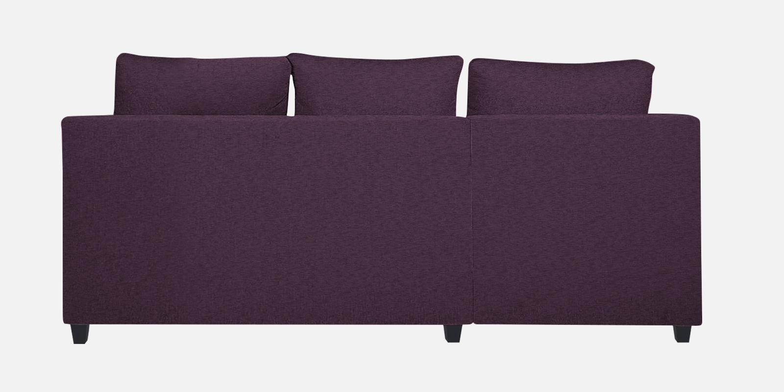 Nebula Fabric RHS Sectional Sofa (2+Lounger) In Greek Purple Colour - Febonic Living