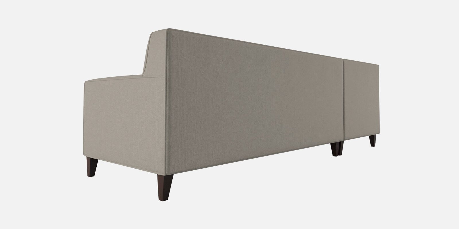 Miller Fabric Rhs Sectional Sofa 3 Lounger In Ash Grey Colour - Febonic Living