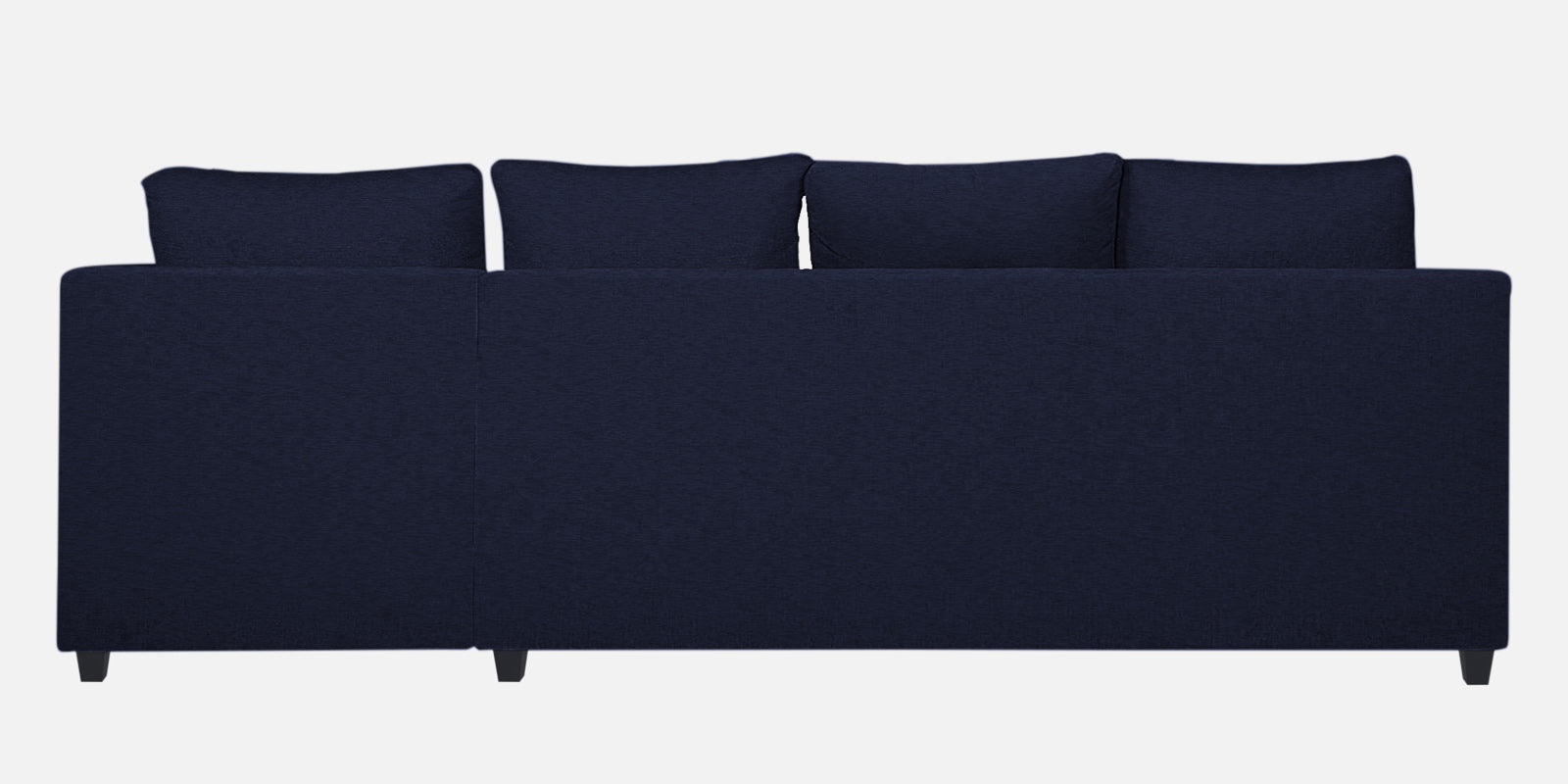 Nebula Fabric LHS Sectional Sofa (3+Lounger) In Royal Blue Colour - Febonic Living