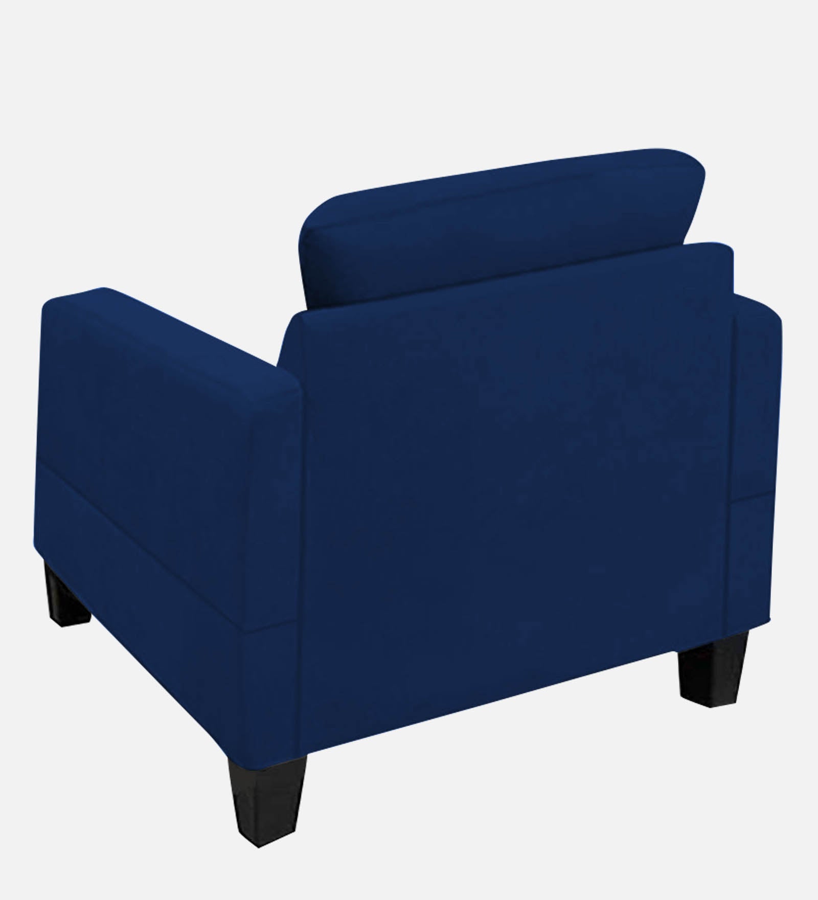 Thomas Fabric 1 Seater Sofa in Royal Blue Colour