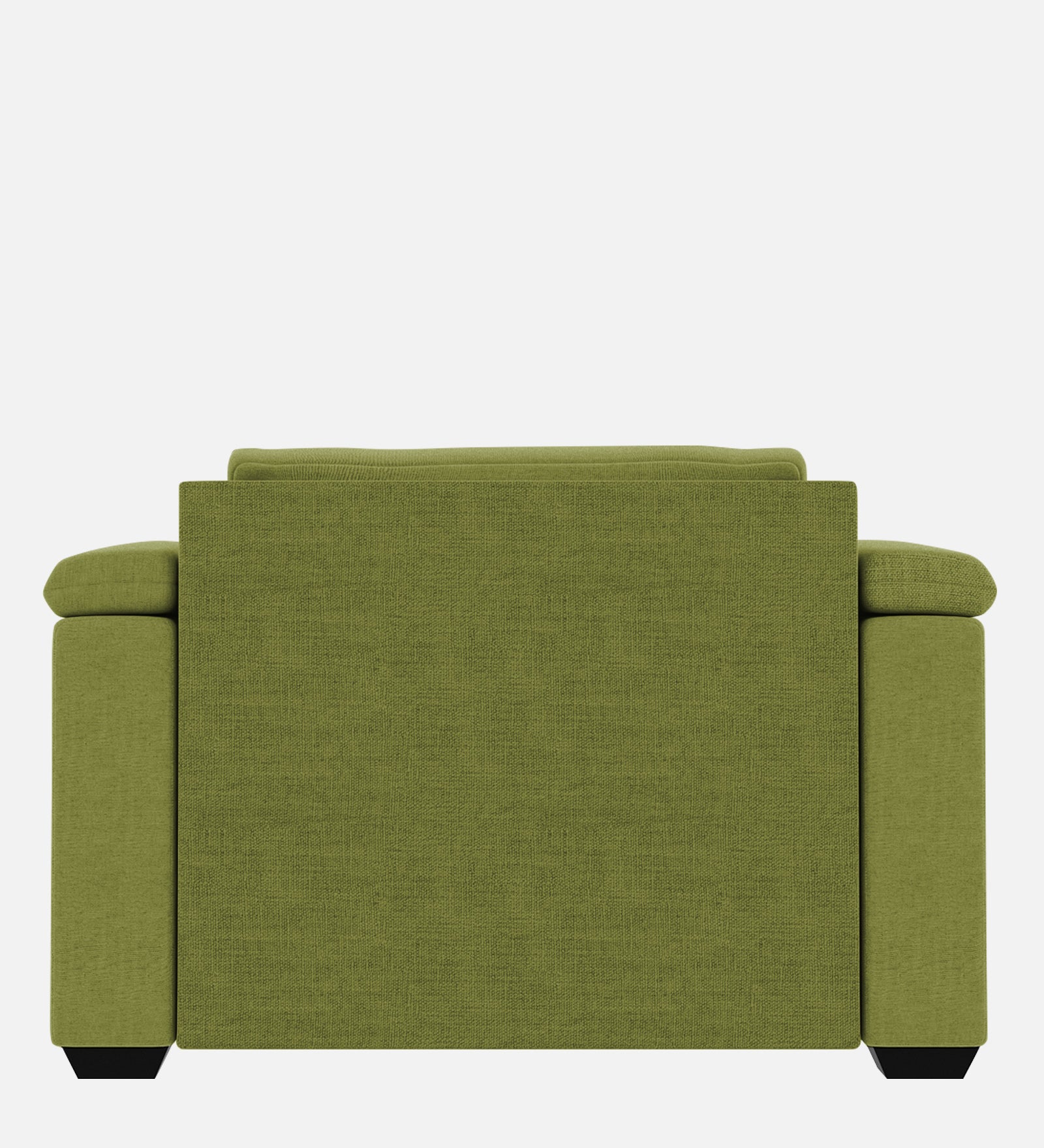Andres Fabric 1 Seater Sofa In Lime Green Colour - Febonic Living
