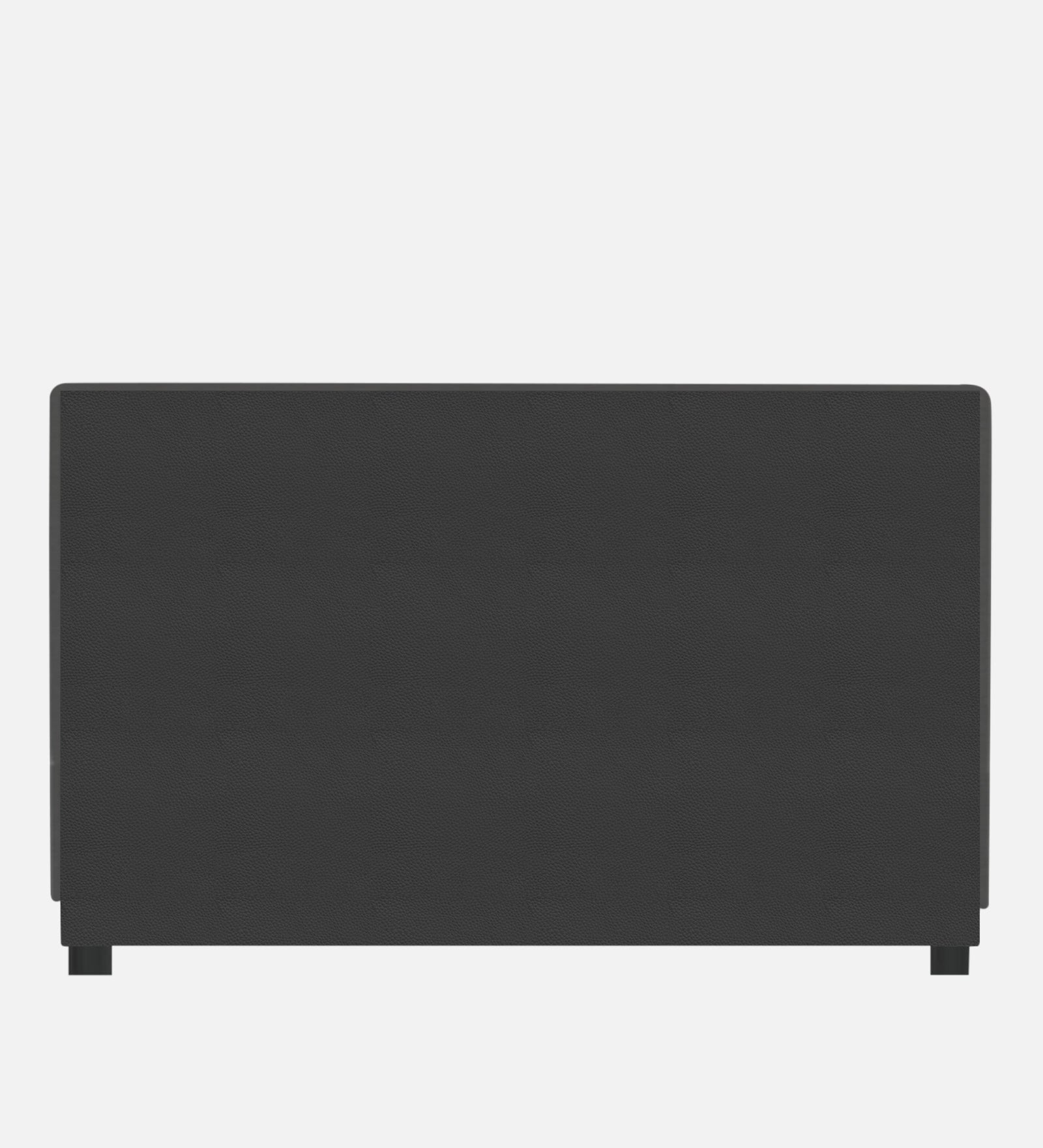 Alina Leatherette King Size Bed In Grey Colour - Febonic Living