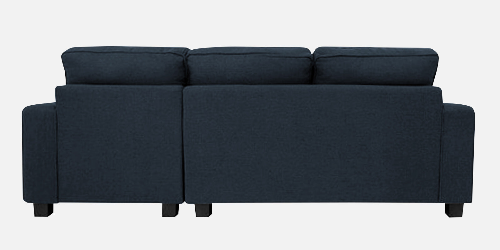 Ladybug Fabric RHS Sectional Sofa (2+Lounger) In Denim Blue Colour - Febonic Living