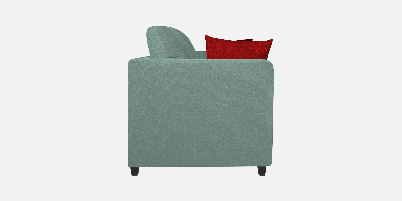 Nuska Fabric 2 Seater Sofa In Suka Grey Colour - Febonic Living