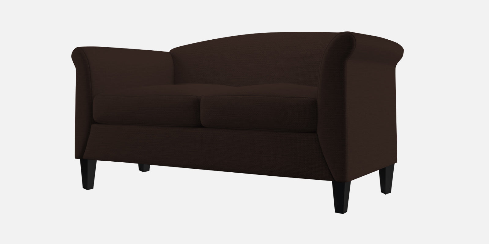 Kimber Fabric 2 Seater Sofa In Coffee Brown Colour - Febonic Living