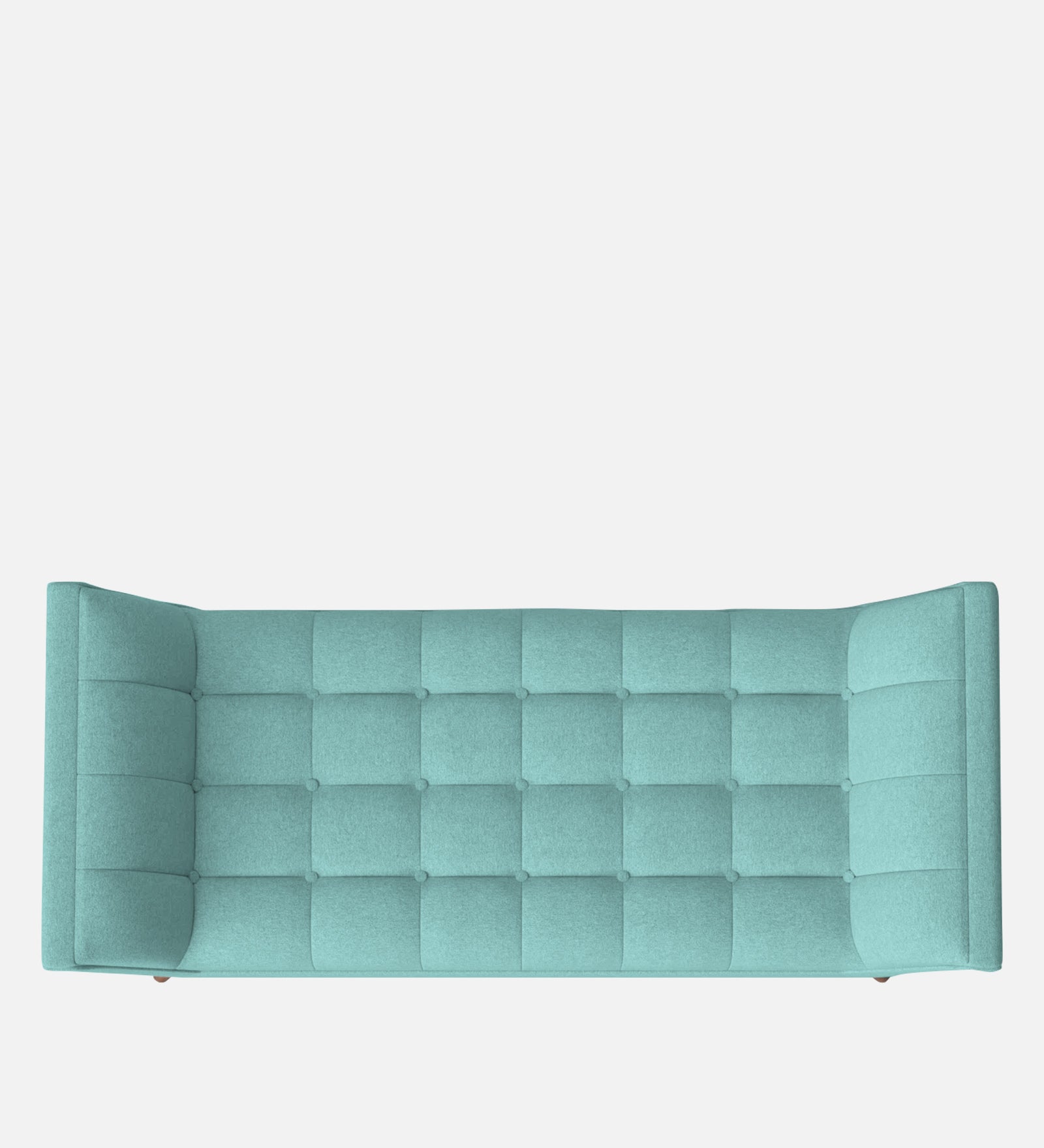 Cartes Velvet Bench In Barmunda Aqua Colour - Febonic Living