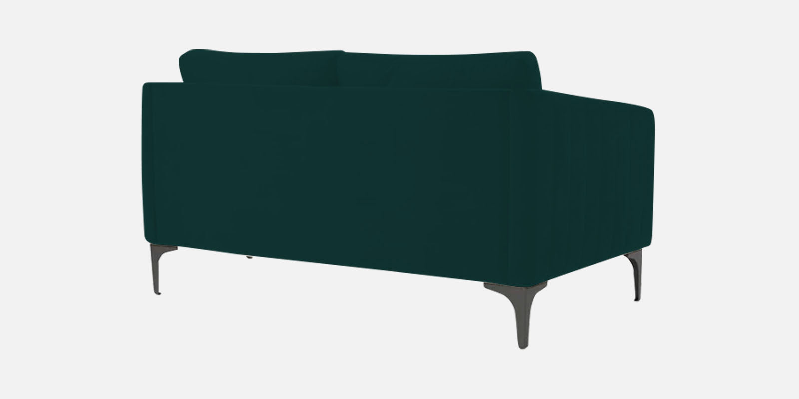 Haru Velvet 2 Seater Sofa In Forest Green Colour - Febonic Living