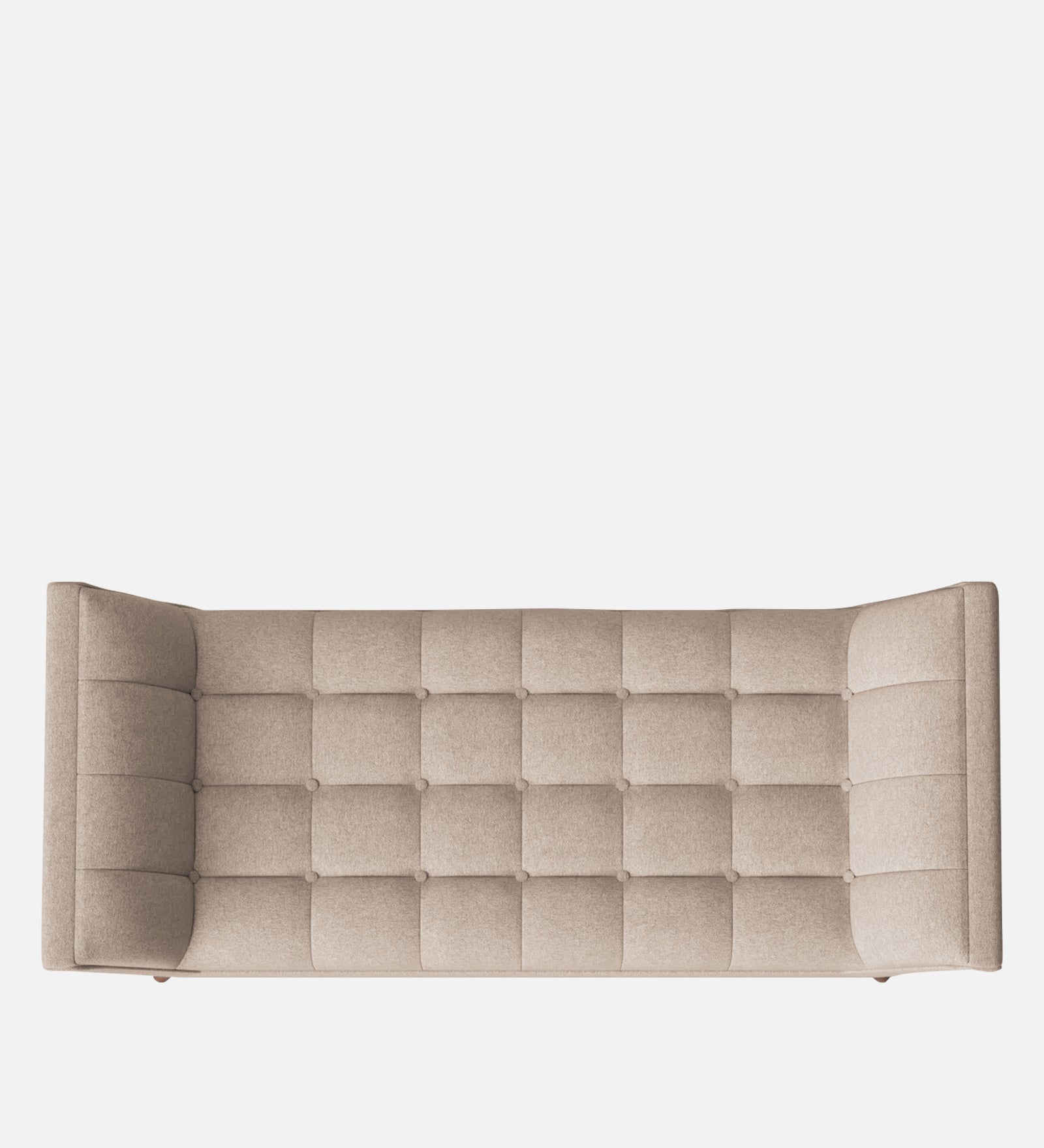 Cartes Velvet Bench In Camel Beige Colour