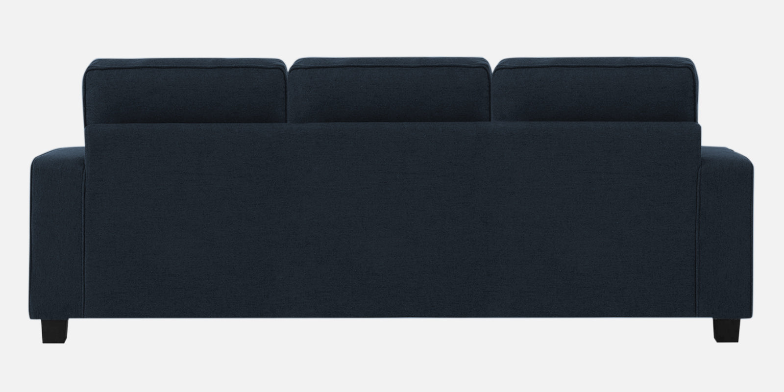 Ladybug Fabric 3 Seater Sofa In Denim Blue Colour - Febonic Living