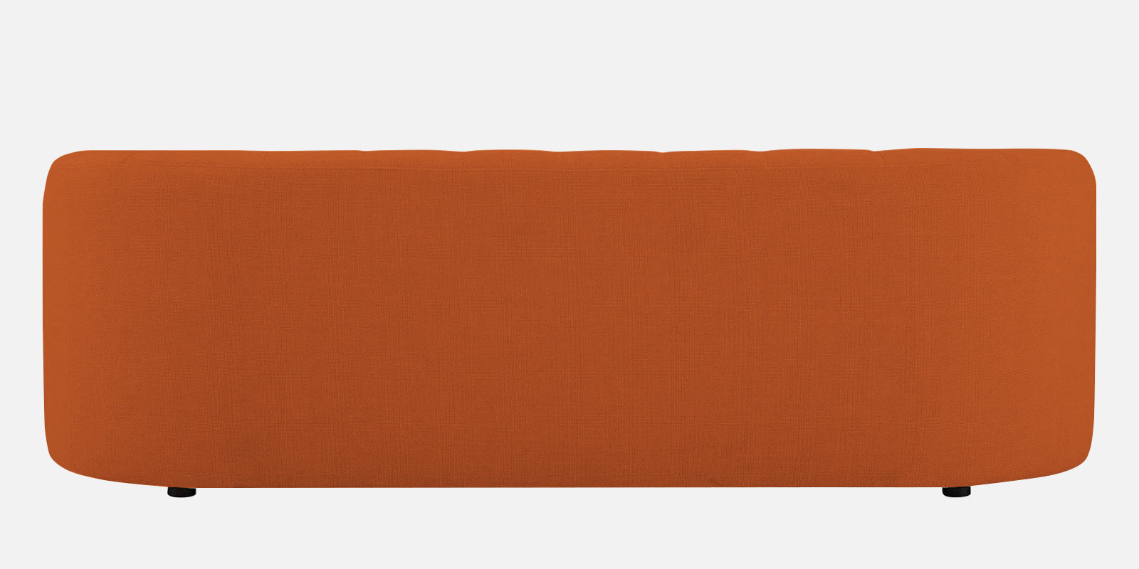 Mara Fabric 3 Seater Sofa In Vivid Orange Colour - Febonic Living