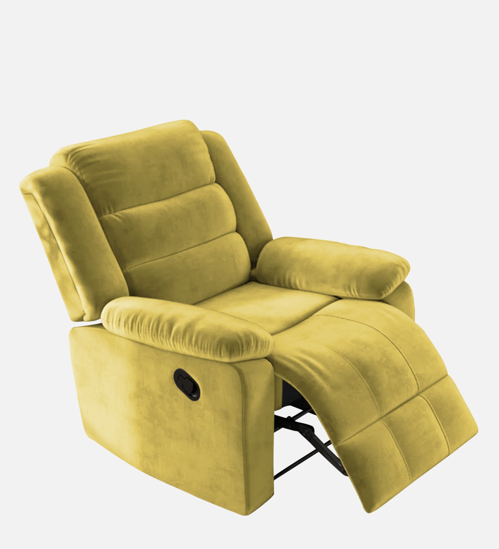 Erra Fabric 1 Seater Motorized Recliner In Parrot Green Colour - Febonic Living