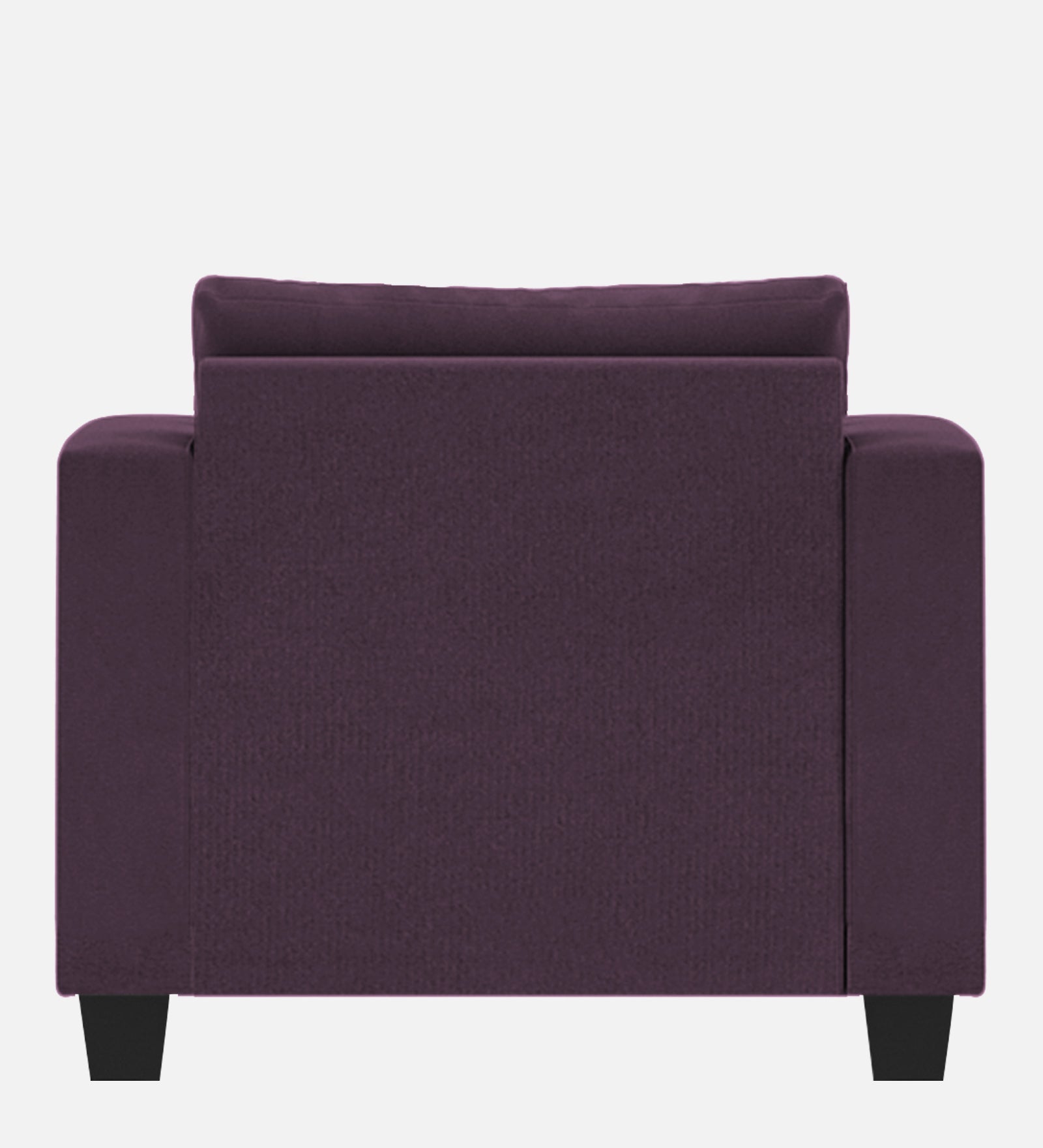 Nabi Fabric 1 Seater Sofa In Greek Purple Colour - Febonic Living