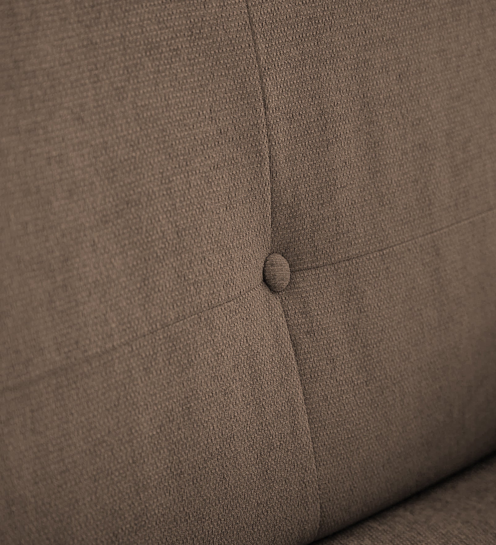 Noha Fabric 1 Seater Sofa In Cookie Beige Colour - Febonic Living