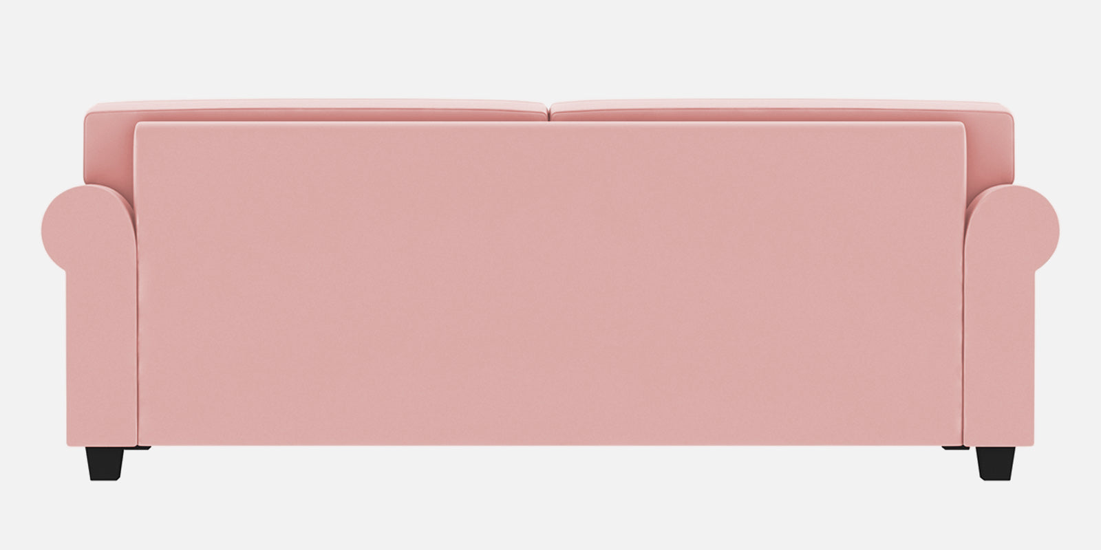 Numonk Velvet 3 Seater Sofa In Millennial Pink Colour - Febonic Living