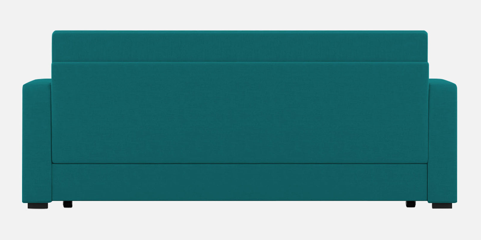 Calra Fabric 3 Seater Pull Out Sofa Cum Bed In Sea Green Colour With Storage - Febonic Living
