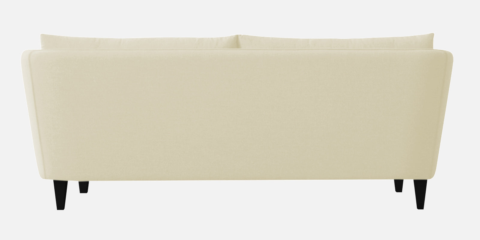 Norway Velvet 3 Seater Sofa In Warm White Colour - Febonic Living