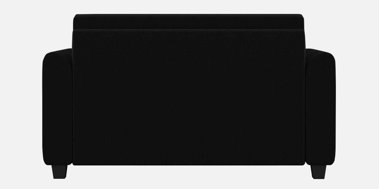 Cosmic Fabric 2 Seater Sofa In Zed Black Colour - Febonic Living