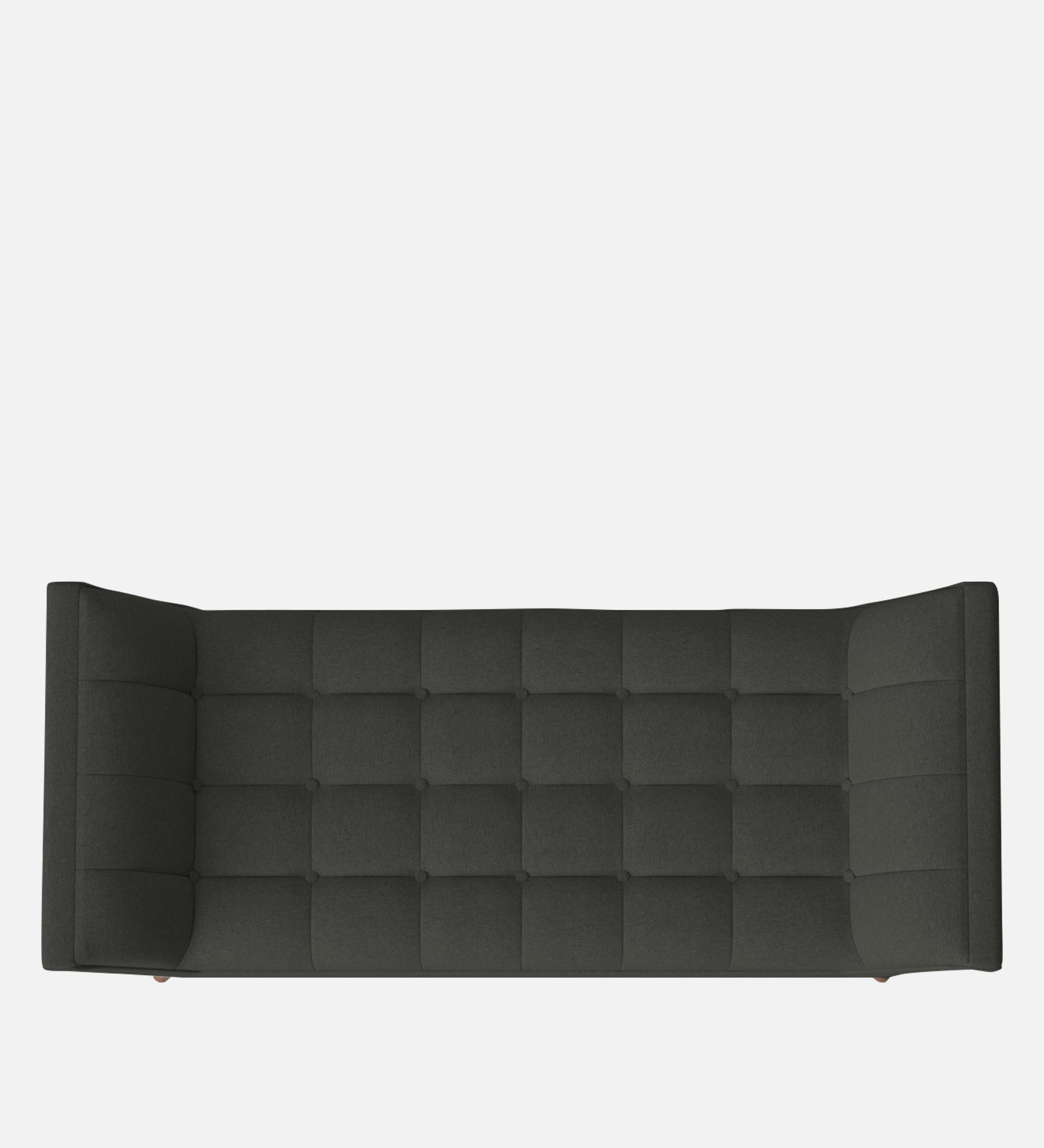 Cartes Velvet Bench In Hory Grey Colour - Febonic Living