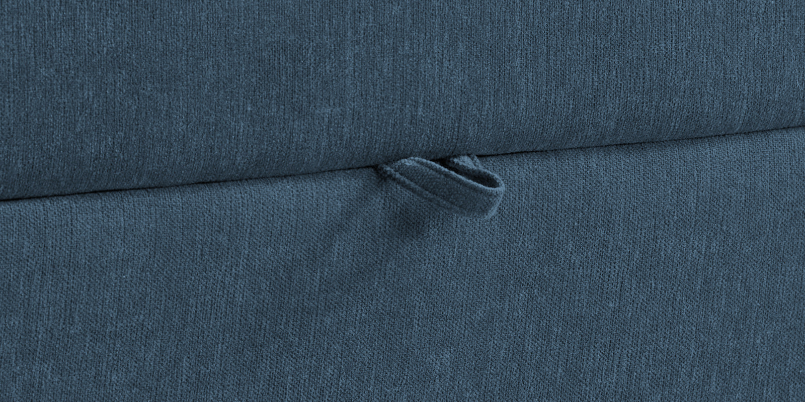 Kara Fabric 3 Seater Pull Out Sofa Cum Bed In Light Blue Colour - Febonic Living