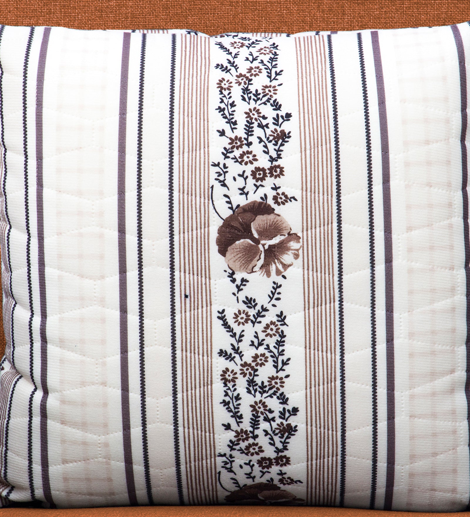 Kevin Fabric 1 Seater Sofa In Vivid Orange Colour - Febonic Living