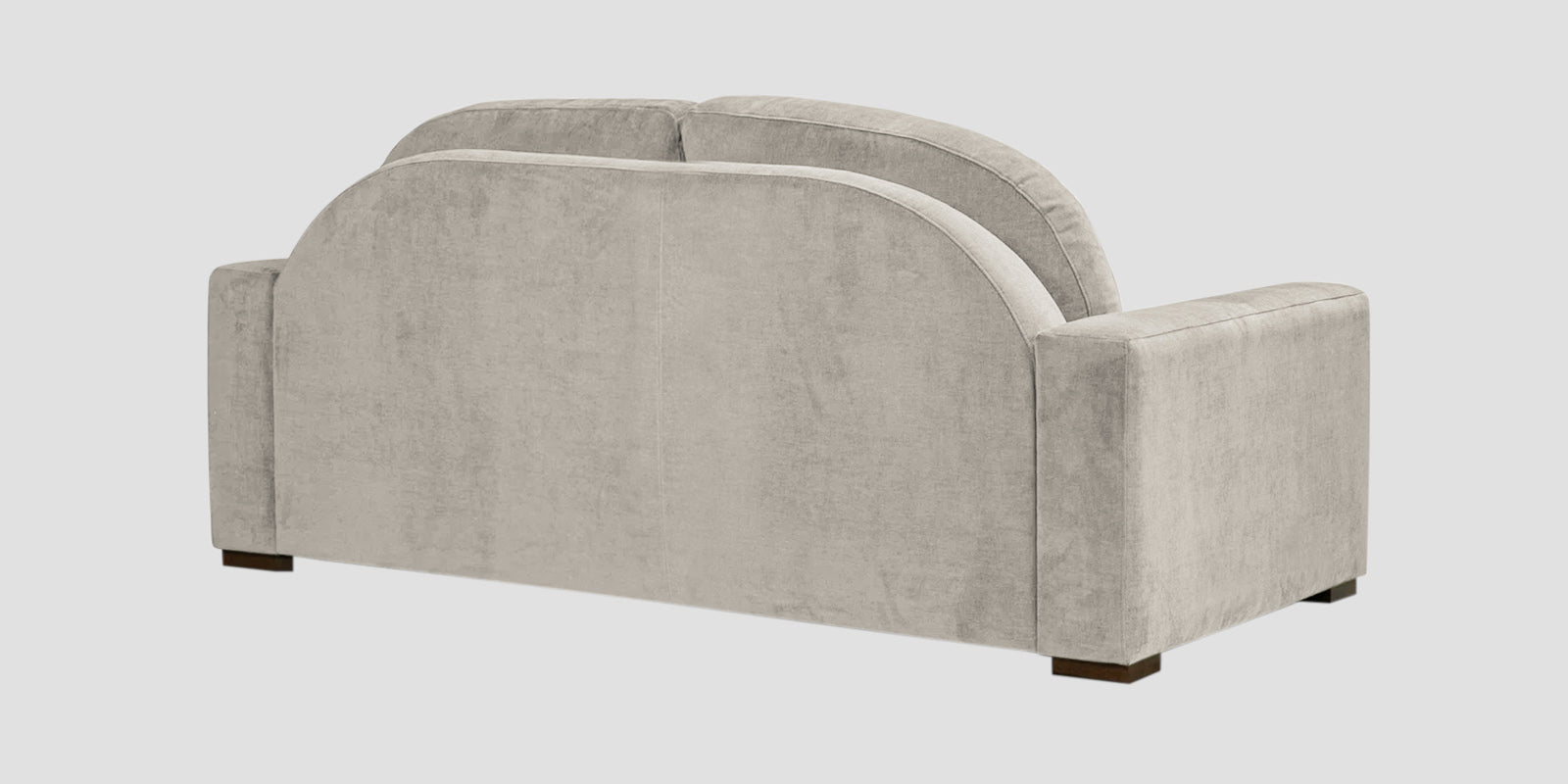 Dara Fabric 2 Seater Sofa In Ash Grey Colour - Febonic Living