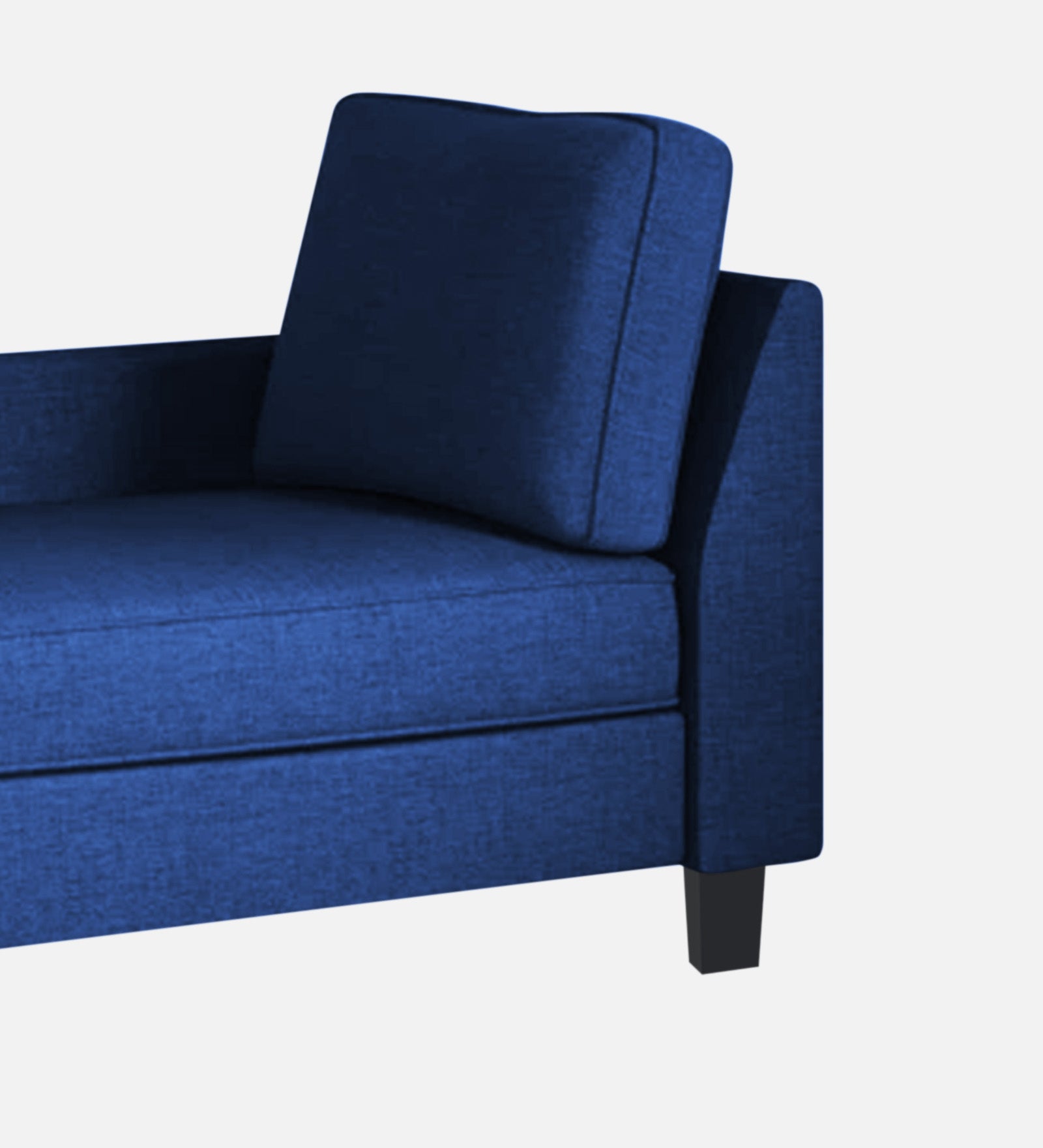 Harry Fabric LHS Chaise Lounger In Royal Blue Colour - Febonic Living