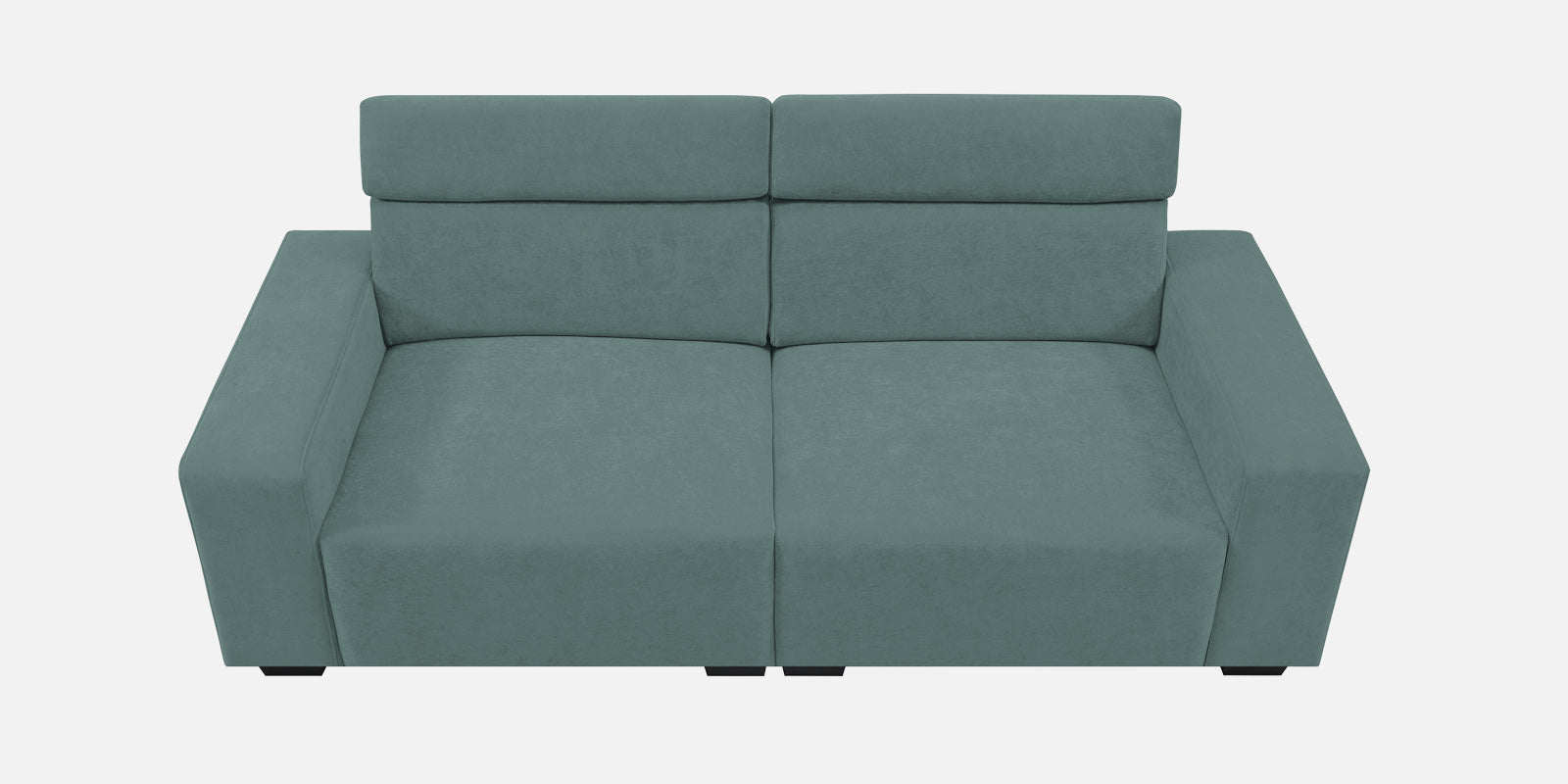 Hiro Fabric 2 Seater Sofa In Pista Green Colour - Febonic Living